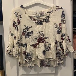flower woman’s blouse